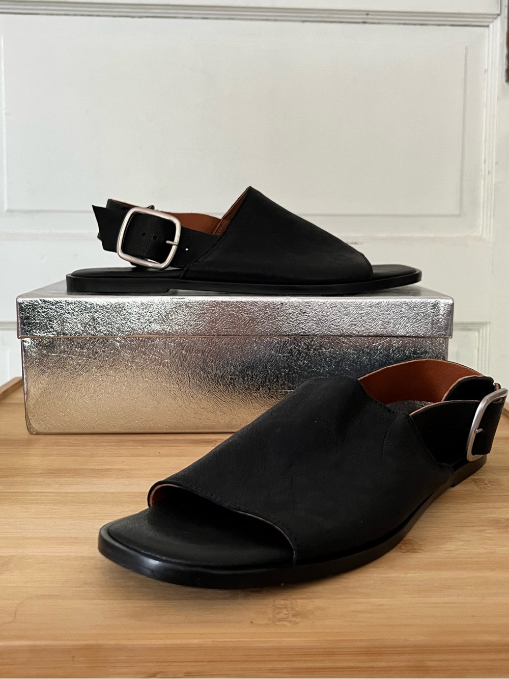 Franco Boschi | Leather Slingback Sandals